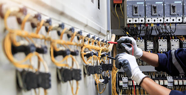Professional Electrician technician working in Cedar Heights, MD